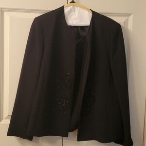 Kasper Black Midi Dress with Jacket